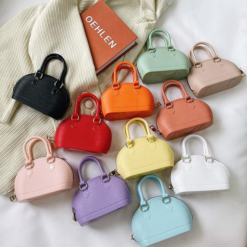 Mini Jelly Bag Handbag Women'S Small Bag 2024 New Shell Bag Crossbody Handbag Coin Purse Candy Color Women'S Bag